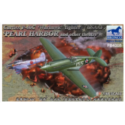 1:48 Самолет Curtiss P-40C ’Warhawk’ Fighter (ВВС на американската армия)