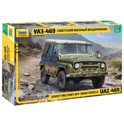 1:35 Съветски военен автомобил УАЗ-469 (SUV UAZ-469)