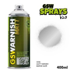 СПРЕЙ Прозрачен матов лак (400ml)