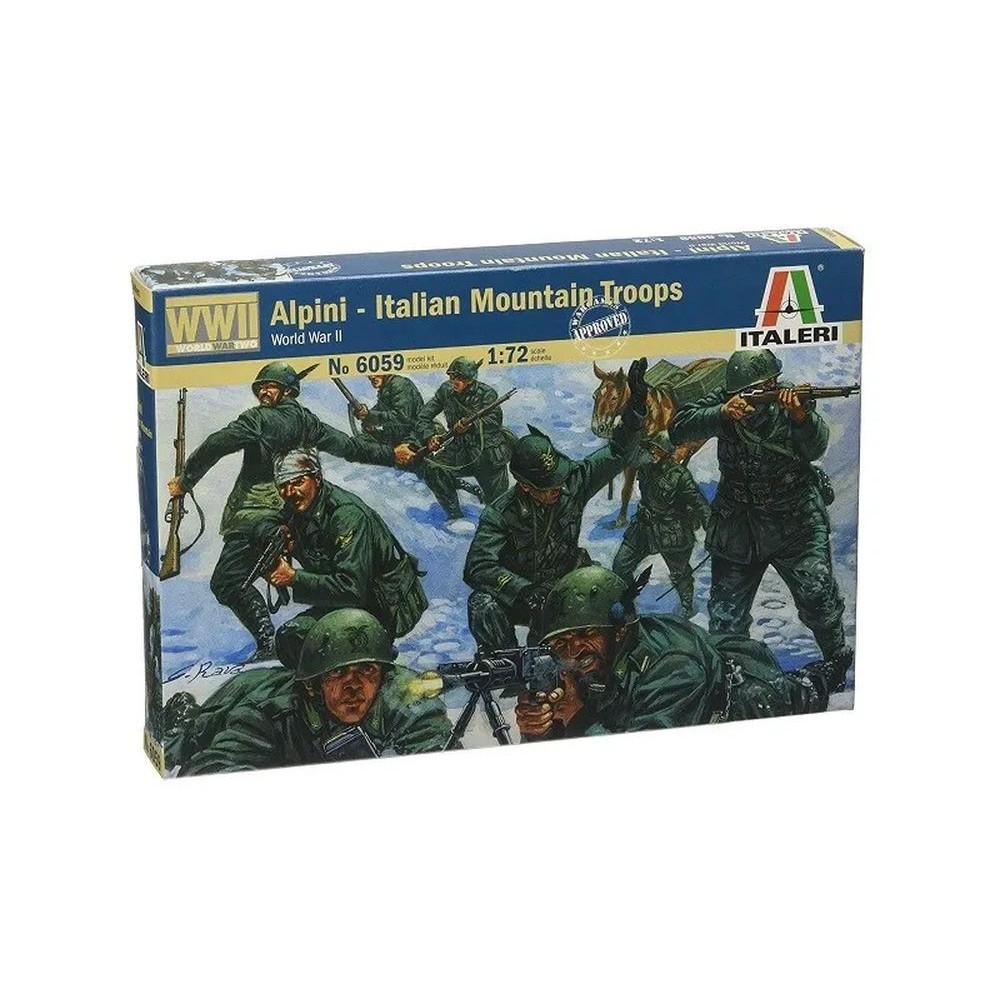1:72 Италиански планински войски Alpini от Втората световна война 1:72 Италиански планински войски Alpini от Втората световна война