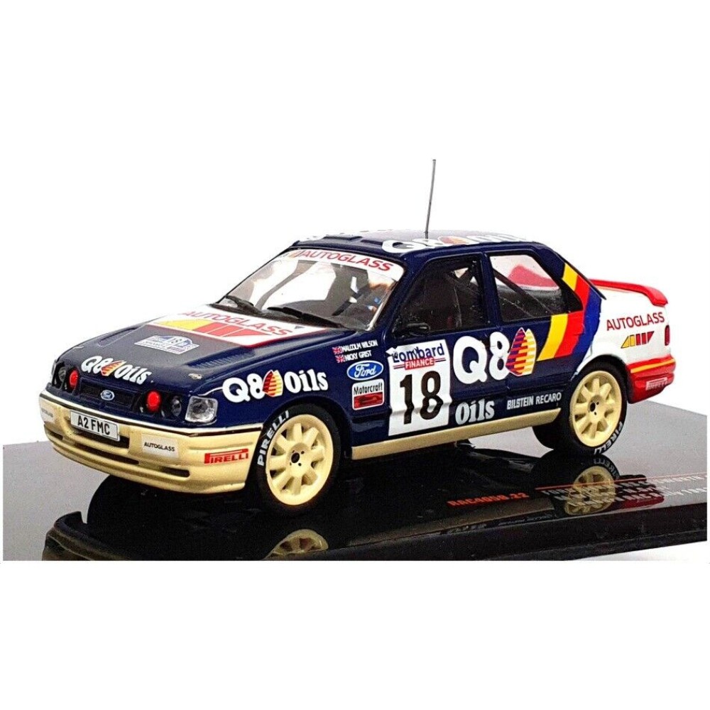 Ford Sierra RS Cosworth, No.18, Rallye RAC Lombard, M.Wilson/N.Grist, 1991