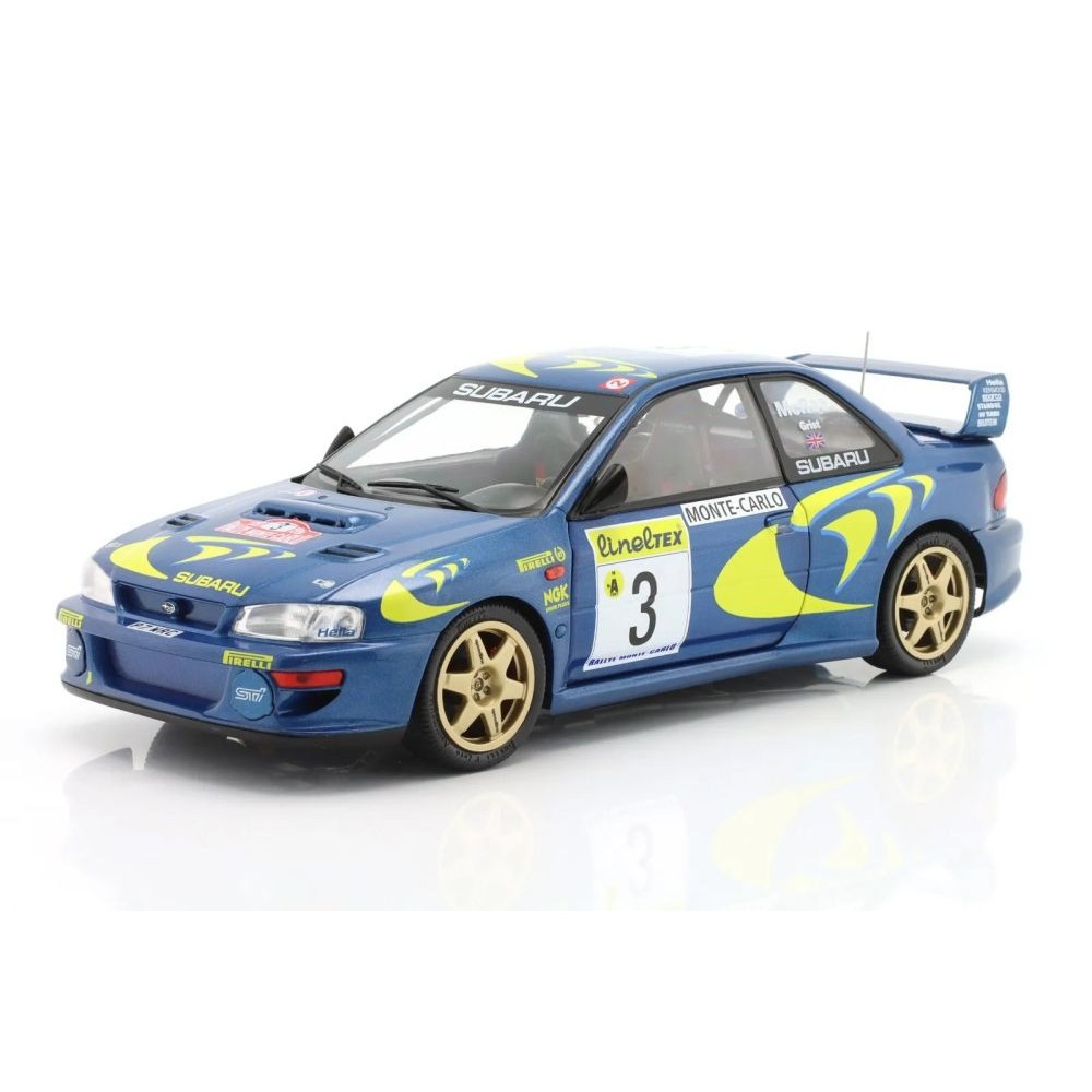SUBARU IMPREZA 22B BLUE #4 P.LIATTI RALLYE MONTE CARLO 1997 SUBARU IMPREZA 22B BLUE #4 P.LIATTI RALLYE MONTE CARLO 1997