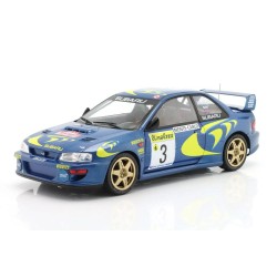 SUBARU IMPREZA 22B BLUE #4 P.LIATTI RALLYE MONTE CARLO 1997