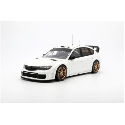 SUBARU IMPREZA WITH CUSTOMIZED PARTS WHITE 2008