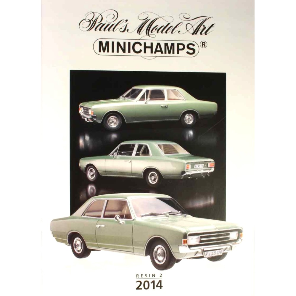 Каталог Minichamps - 2014 - Модели от смола, Издание 2 (PMA CATALOGUE - 2014 - RESIN  EDITION 2)