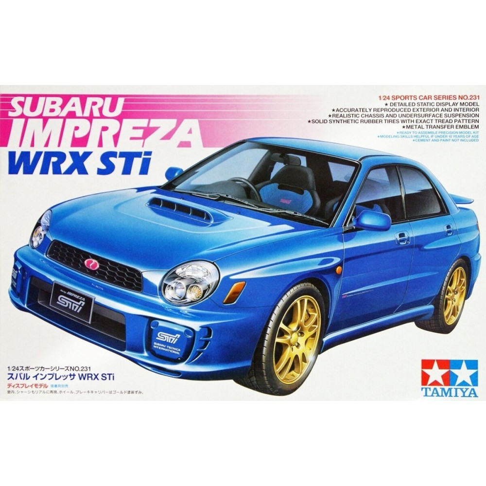 1:24 Автомобил Subaru Impreza WRX STi 1:24 Автомобил Subaru Impreza WRX STi