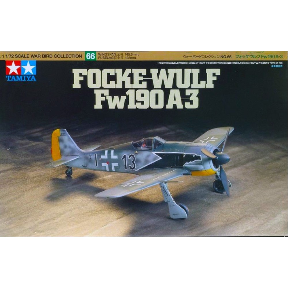 1:72 Германски изтребител Focke-Wulf Fw190 A-3 1:72 Германски изтребител Focke-Wulf Fw190 A-3