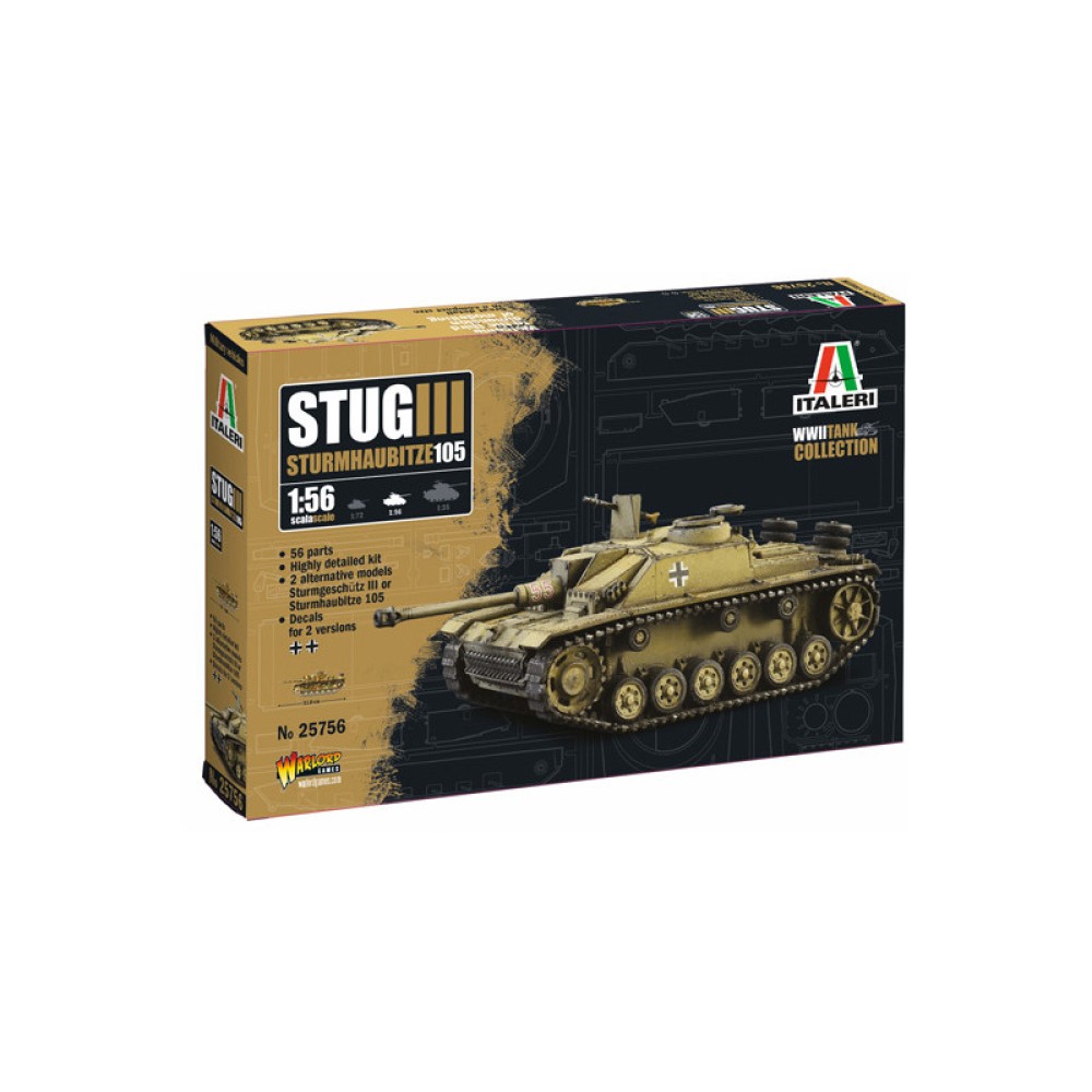 1:56 Германско щурмово оръжие Stug III - Sturmhaubitze 105 1:56 Германско щурмово оръжие Stug III - Sturmhaubitze 105