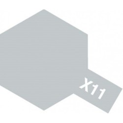 X-11 Chrome Silver - Acrylic Paint (Gloss) 23 ml