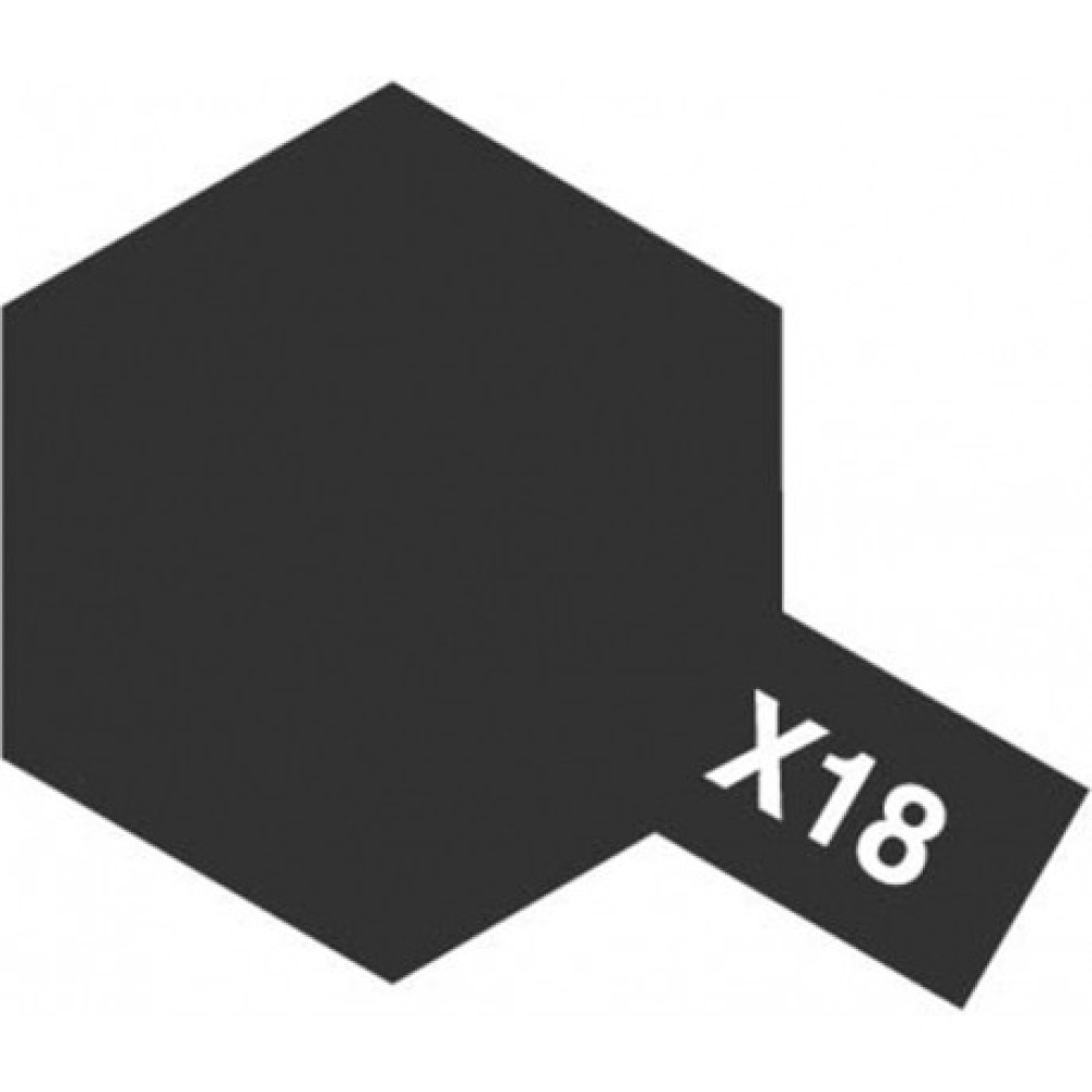 X-18 Semi Gloss Black - Acrylic Paint (Gloss) 23 ml X-18 Semi Gloss Black - Acrylic Paint (Gloss) 23 ml