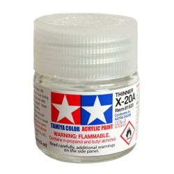 X-20A Разредител за акрилни бои TAMIYA (10 ml)