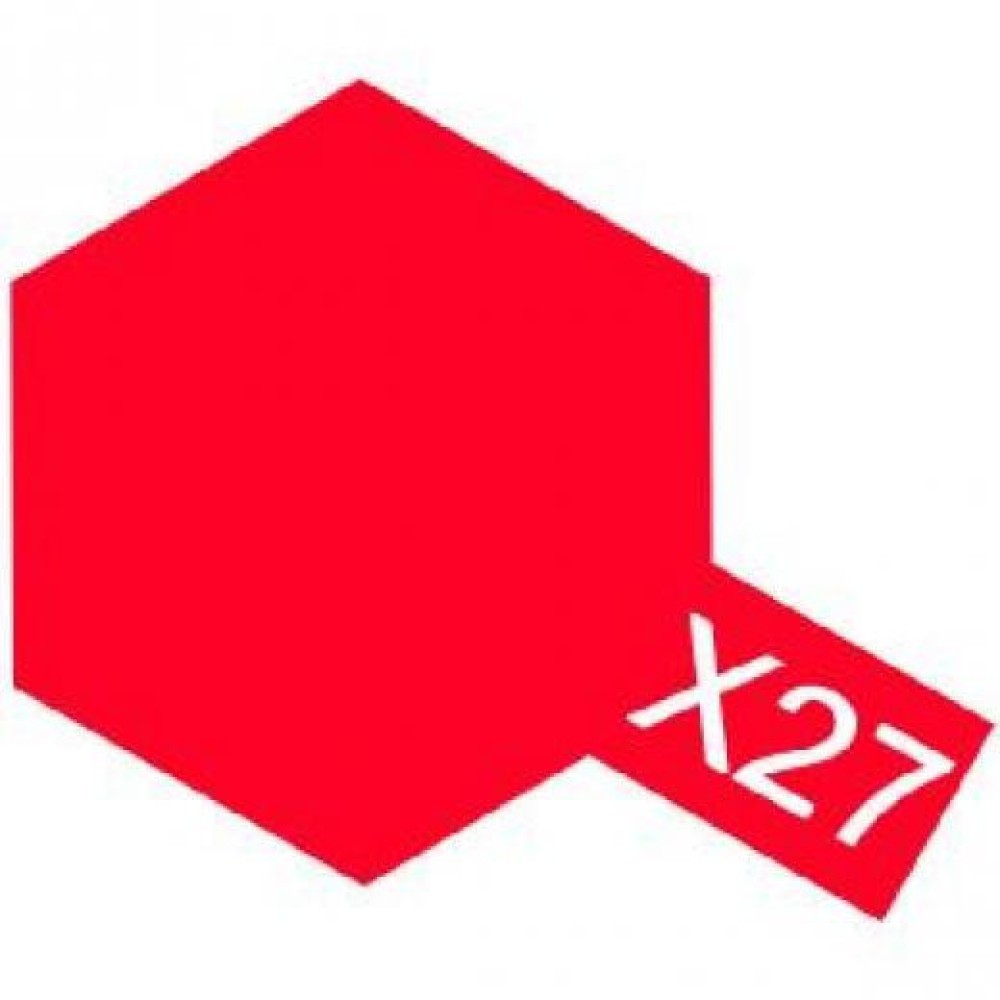 X-27 Clear Red - Acrylic Paint Mini (Gloss) 10 ml X-27 Clear Red - Acrylic Paint Mini (Gloss) 10 ml