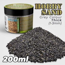 Плътен хоби пясък - тъмно сив 200ml