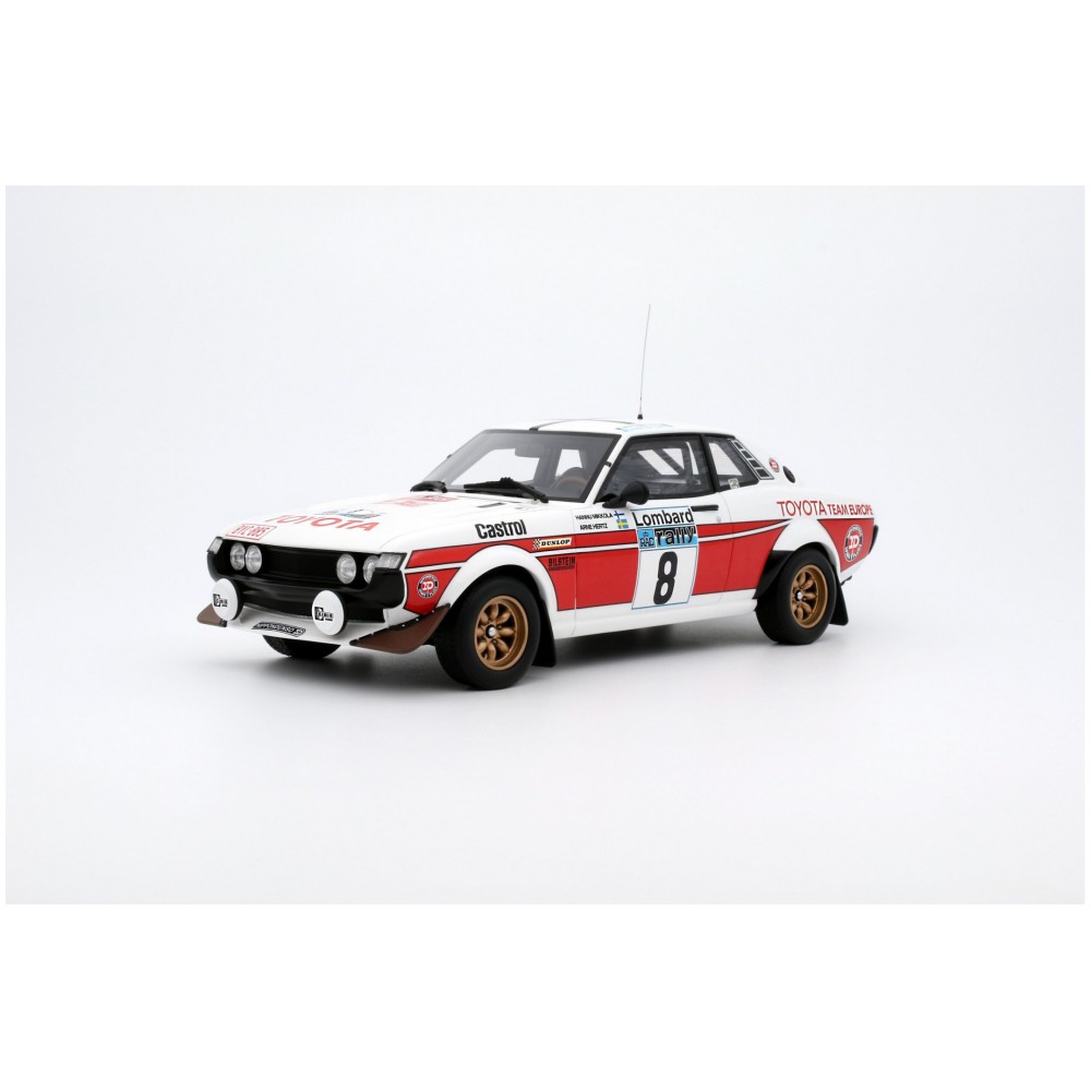 TOYOTA CELICA RA21 WHITE RAC RALLY 1977 TOYOTA CELICA RA21 WHITE RAC RALLY 1977