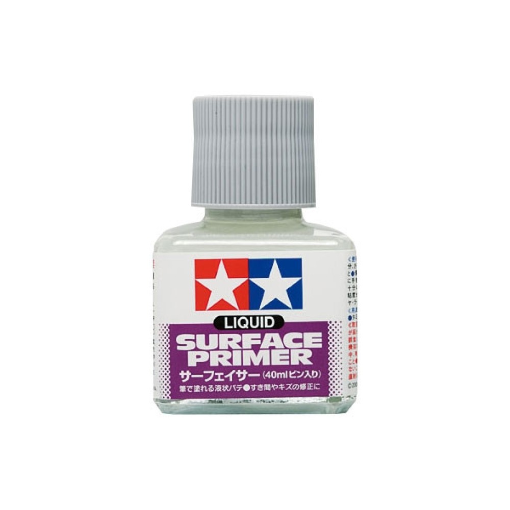 Грунд за четка и аерограф - СИВ Liquid Surface Primer (40ml)