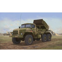 1:35 Съветска ракетна система БМ-21 /BM-21/ "Hail MRL" късна версия