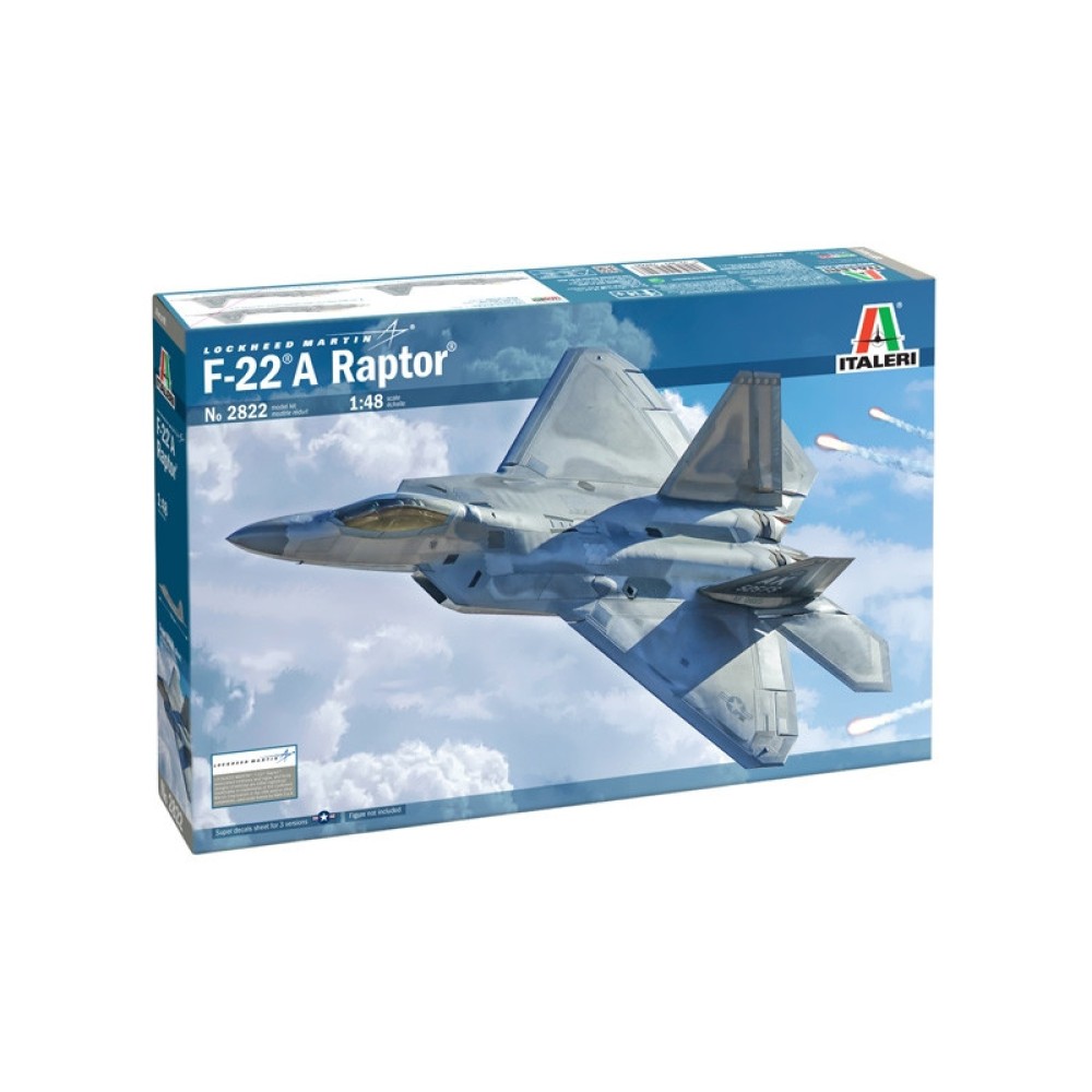 1:48 Американски изтребител Локхийд Мартин Ф-22А Раптор (Lockheed Martin F-22A Raptor) 1:48 Американски изтребител Локхийд Мартин Ф-22А Раптор (Lockheed Martin F-22A Raptor)