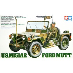 1:35 Американски военен автомобил U.S. M151A2 FORD MUTT -  1 фигура