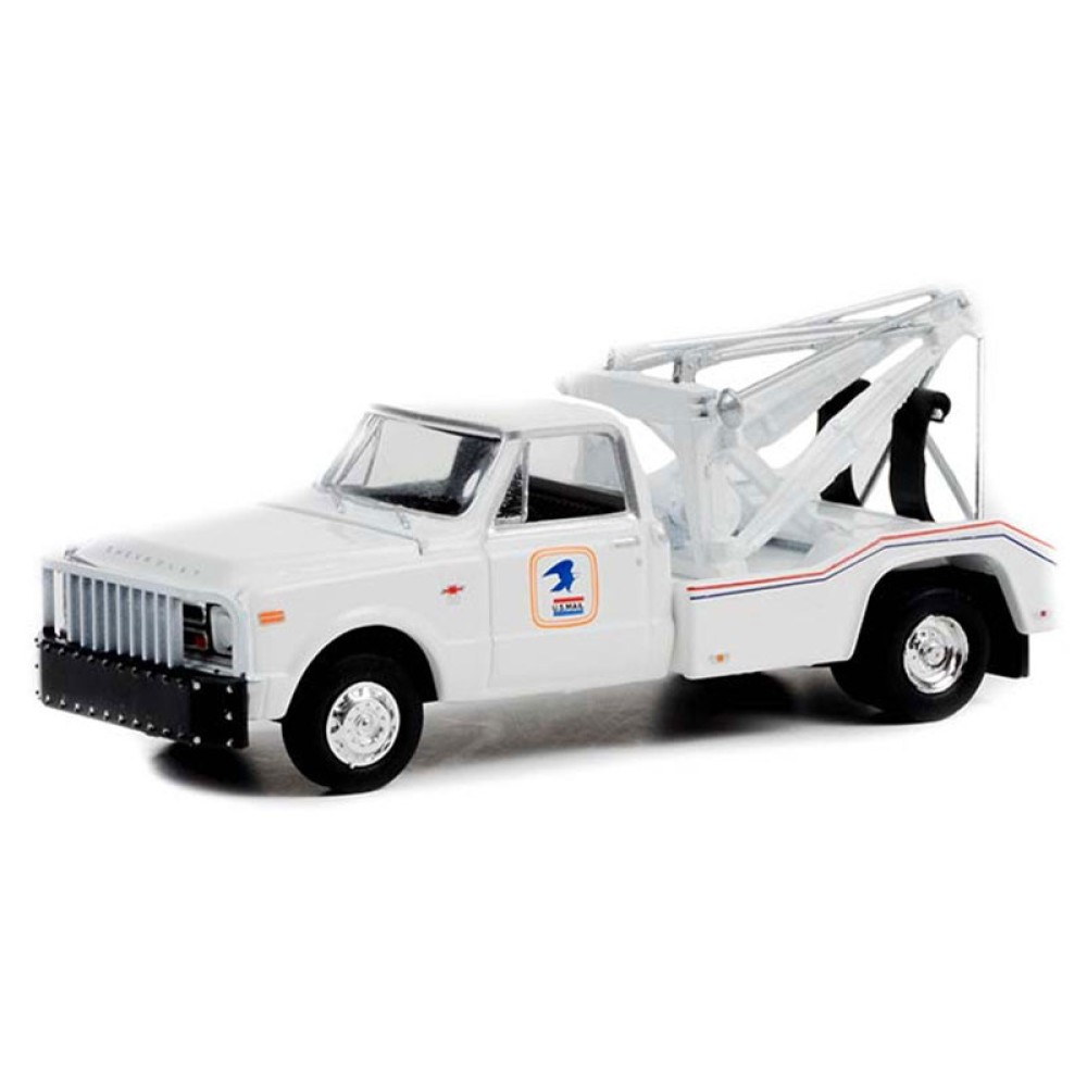 Dually Drivers Series 9 - 1968 Chevrolet C-30 Dually Wrecker - United States Postal Service (USPS) Solid Pack