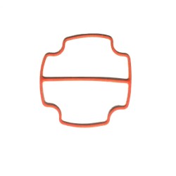 1 Уплътнение за радиатор за HS-AS19K (Red O-Ring)