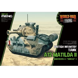 Британски пехотен танк А12 Матилда II (World War Toons A12 Matilda II) - сглобка без лепило