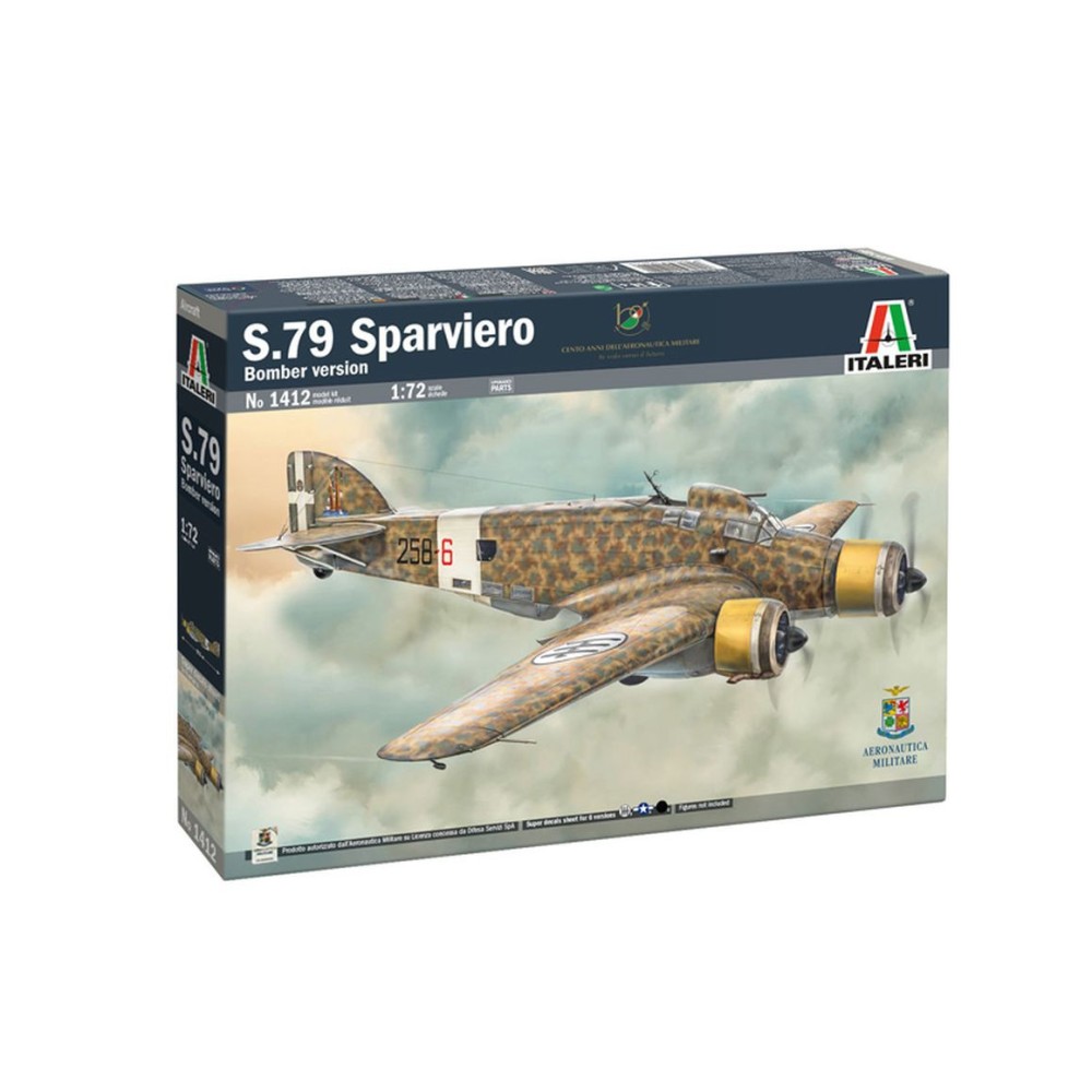 1:72 Италиански бомбардировач S.79 Sparviero 1:72 Италиански бомбардировач S.79 Sparviero