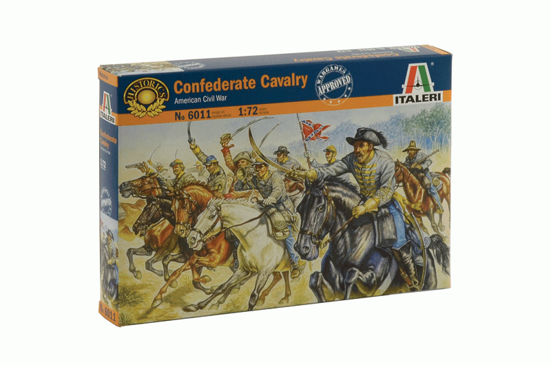 1:72 Кавалерия на Конфедерацията (нападатели, 1863)